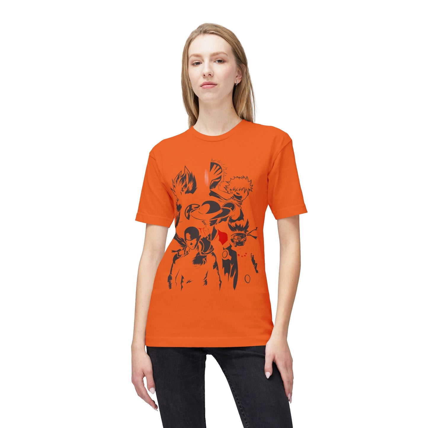 Anime-Inspired Unisex Midweight T-Shirt - Made in USA