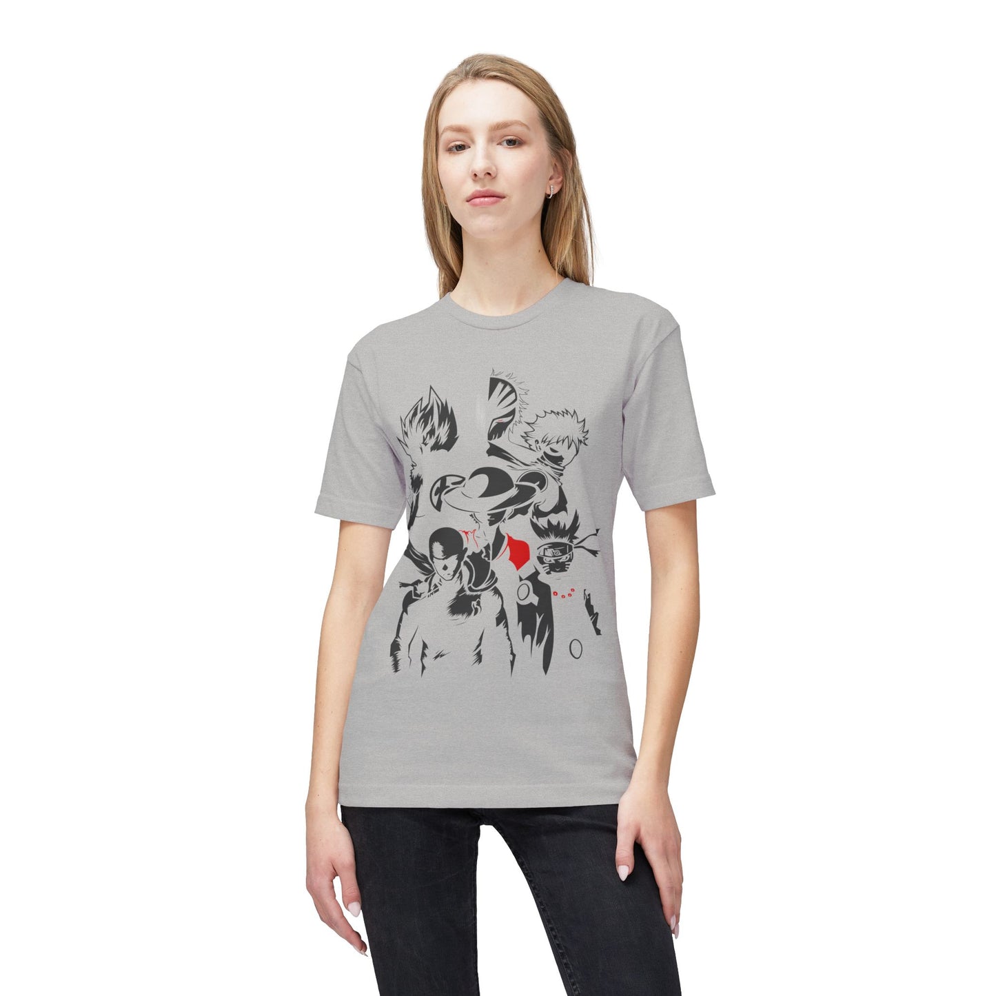 Anime-Inspired Unisex Midweight T-Shirt - Made in USA