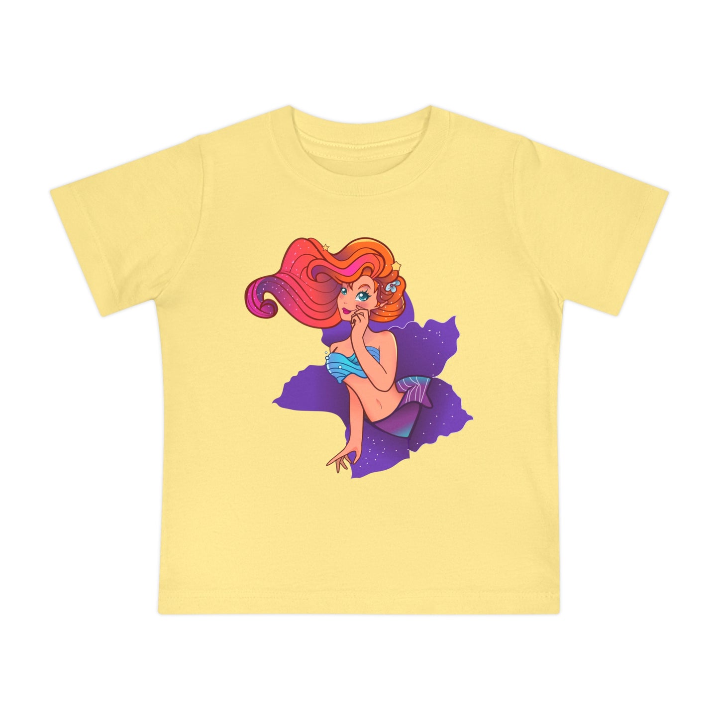 Whimsical Mermaid Baby T-Shirt for Playful Little Ones