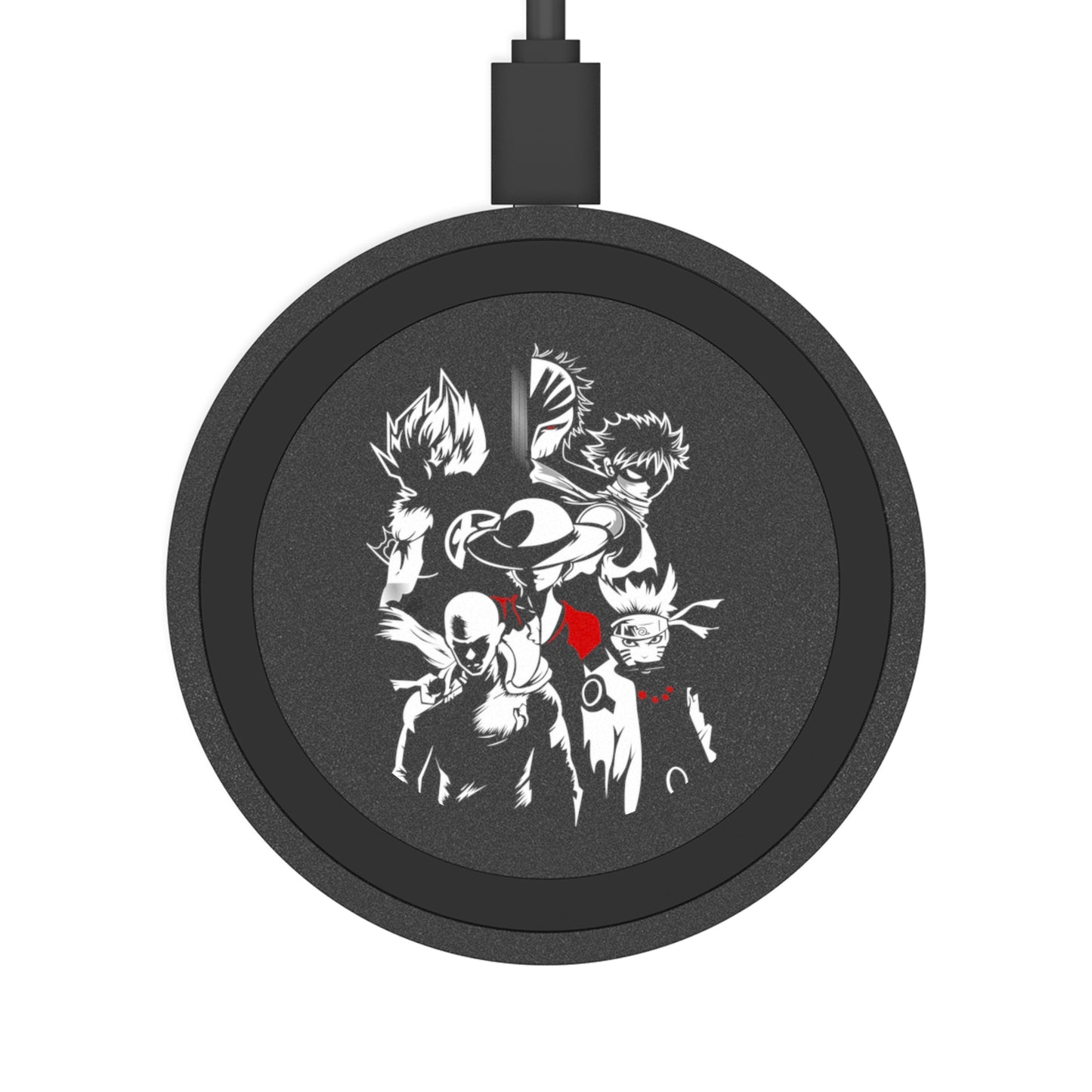 Anime-Inspired Wireless Charging Pad - Quake Design