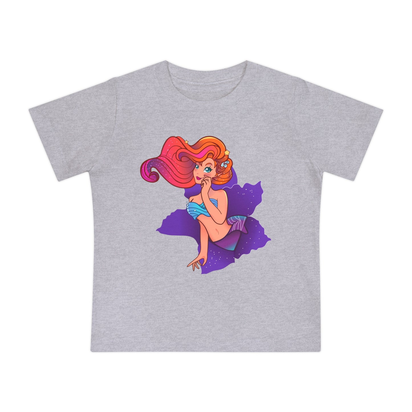 Whimsical Mermaid Baby T-Shirt for Playful Little Ones