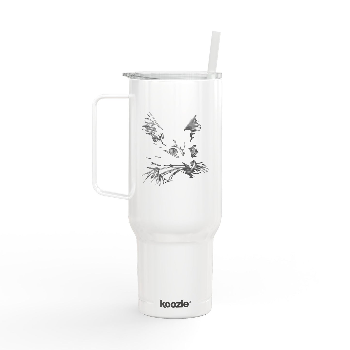 Engraved Design Cat Lover Insulated Tumbler - 40oz