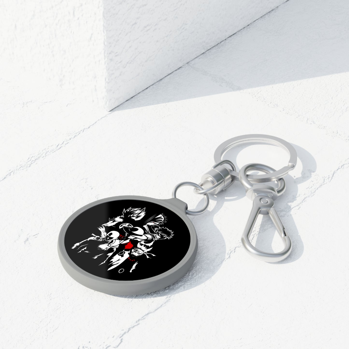 Anime Characters Keyring Tag - Perfect Gift for Fans & Collectors