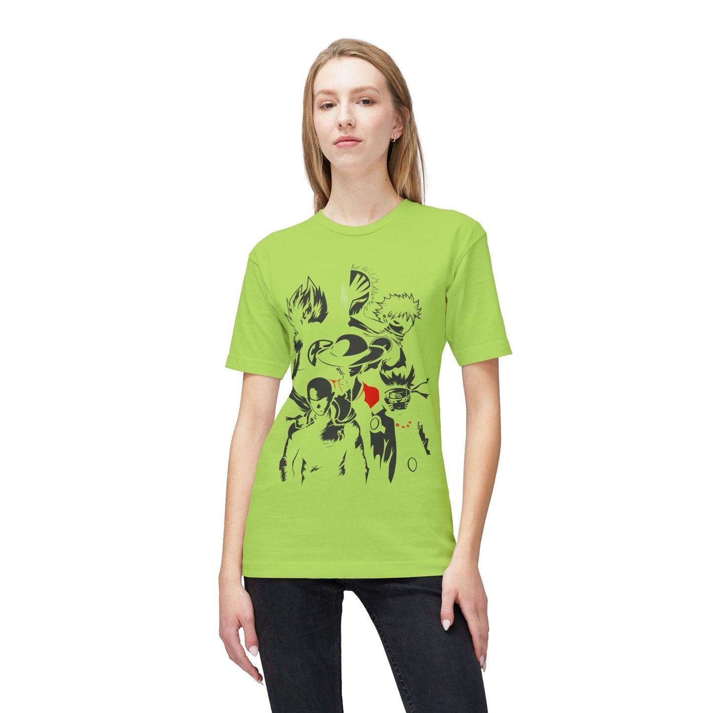 Anime-Inspired Unisex Midweight T-Shirt - Made in USA