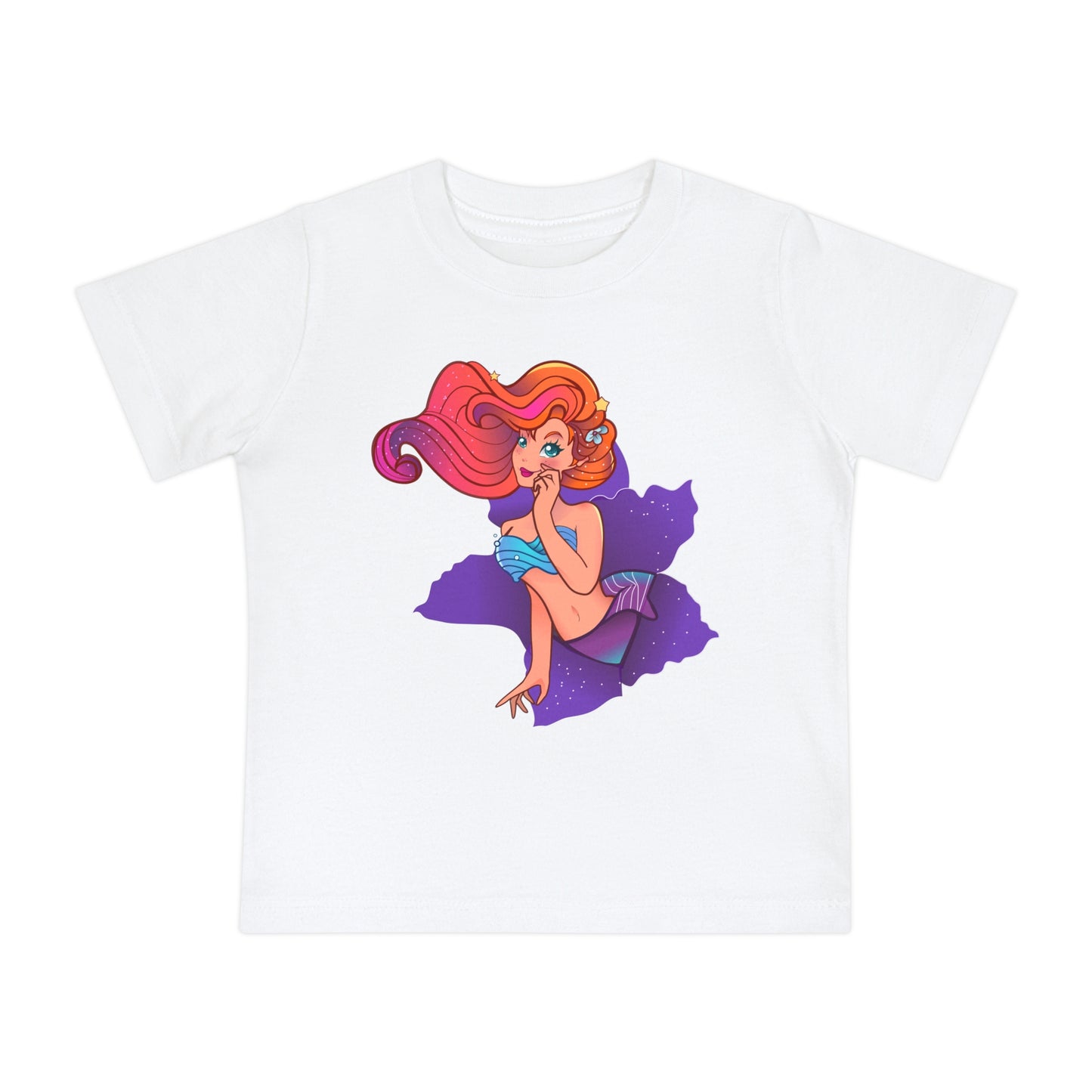 Whimsical Mermaid Baby T-Shirt for Playful Little Ones