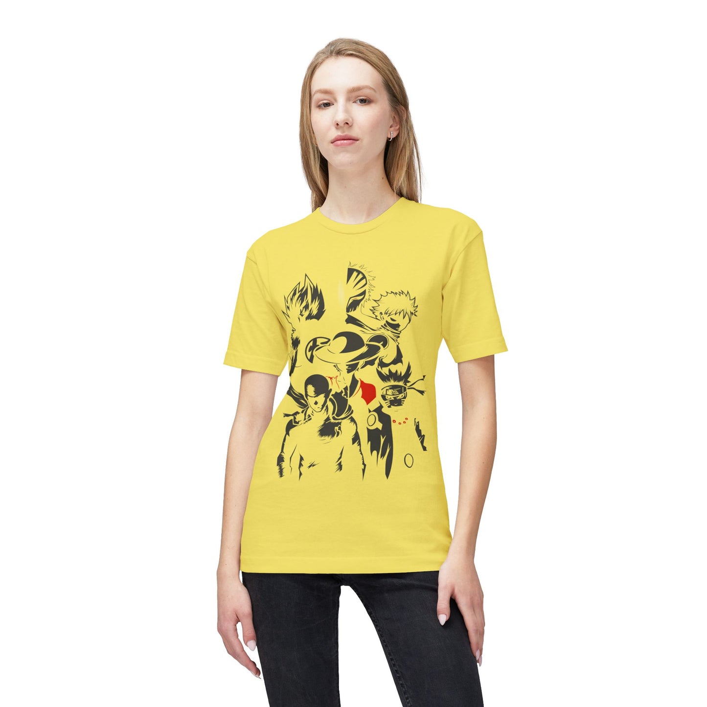 Anime-Inspired Unisex Midweight T-Shirt - Made in USA