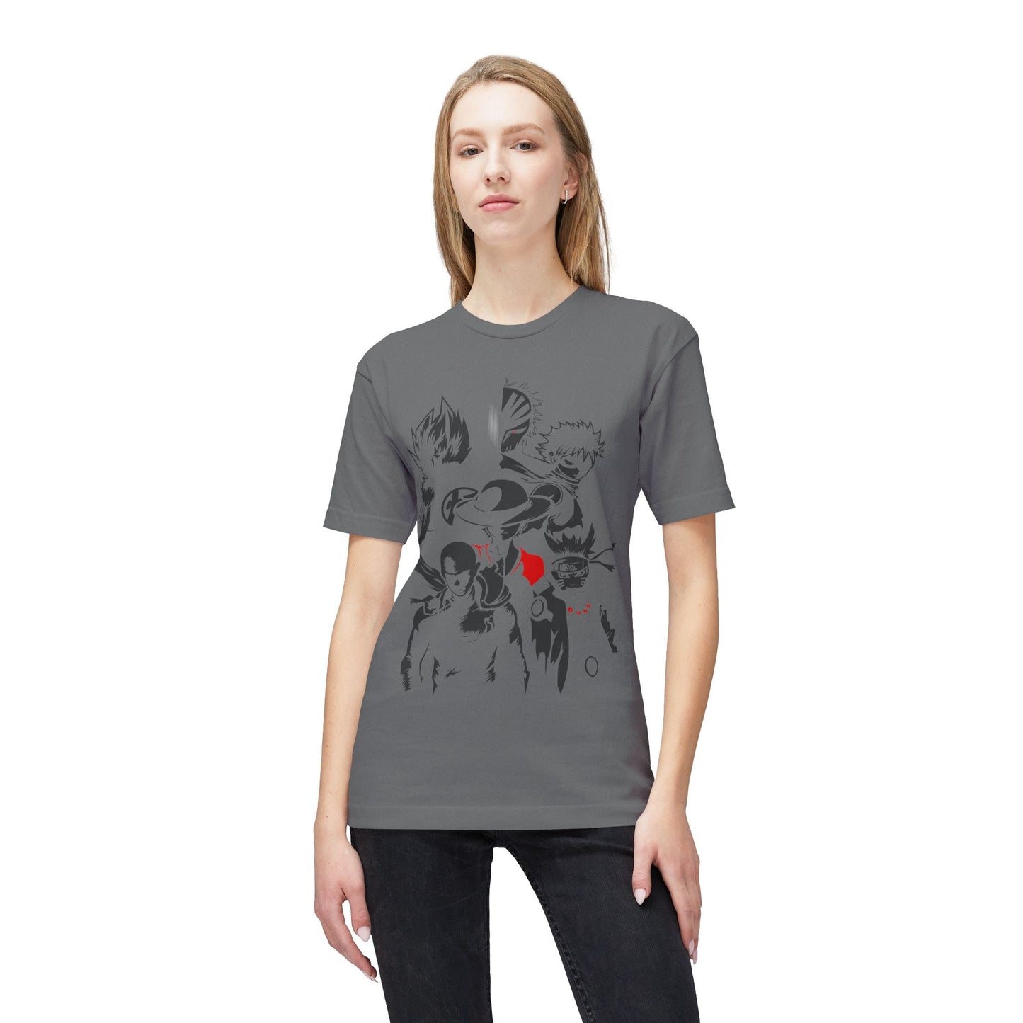 Anime-Inspired Unisex Midweight T-Shirt - Made in USA