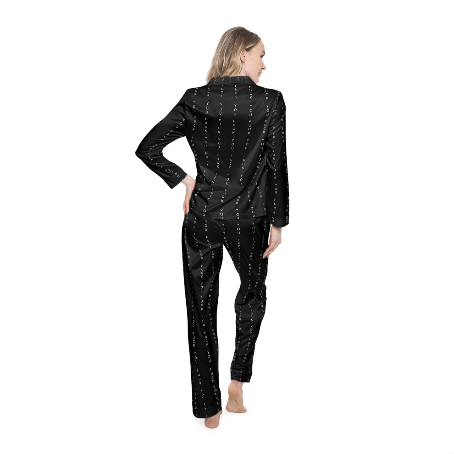 Elegant Women's Satin Pajamas - Luxurious Comfort for Sleep & Lounging
