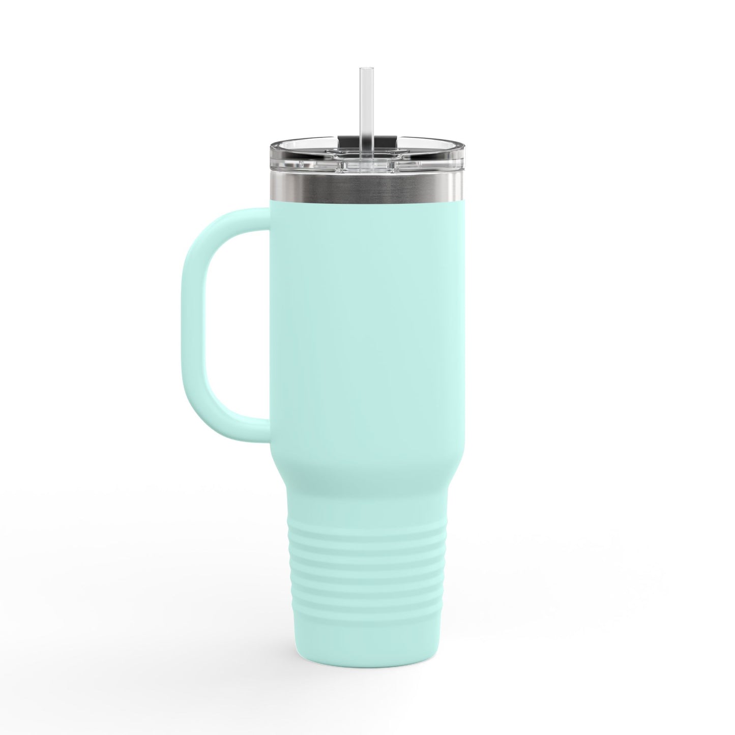 Inspirational Insulated Travel Mug - 40oz with Motivational 'I Am' Design