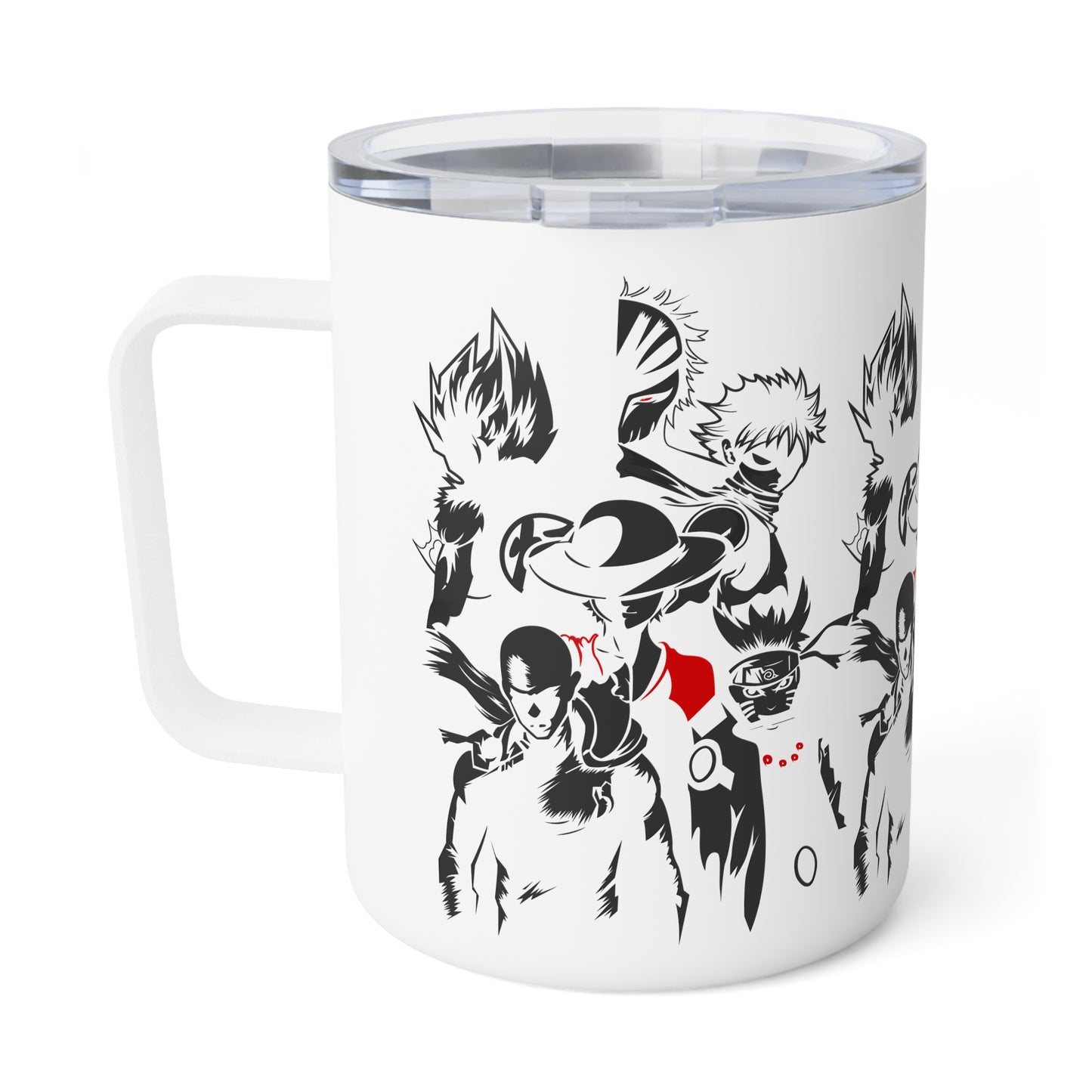 Anime-Inspired Insulated Coffee Mug - 10oz Character Design