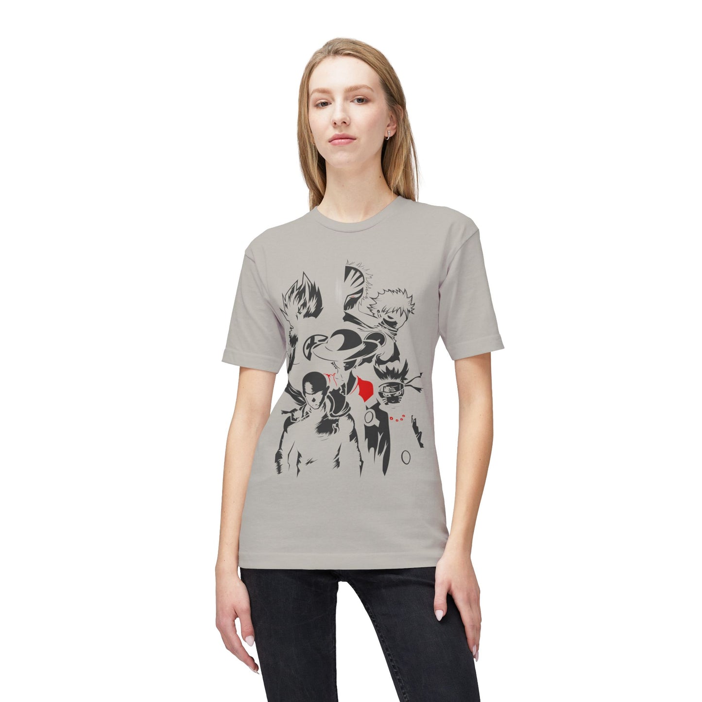 Anime-Inspired Unisex Midweight T-Shirt - Made in USA