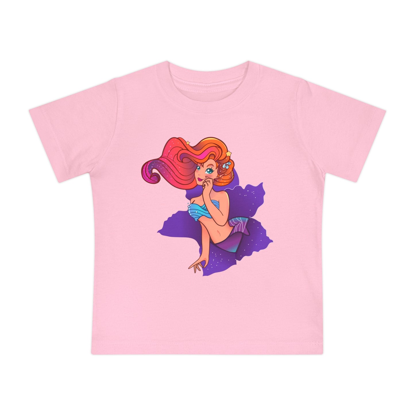 Whimsical Mermaid Baby T-Shirt for Playful Little Ones
