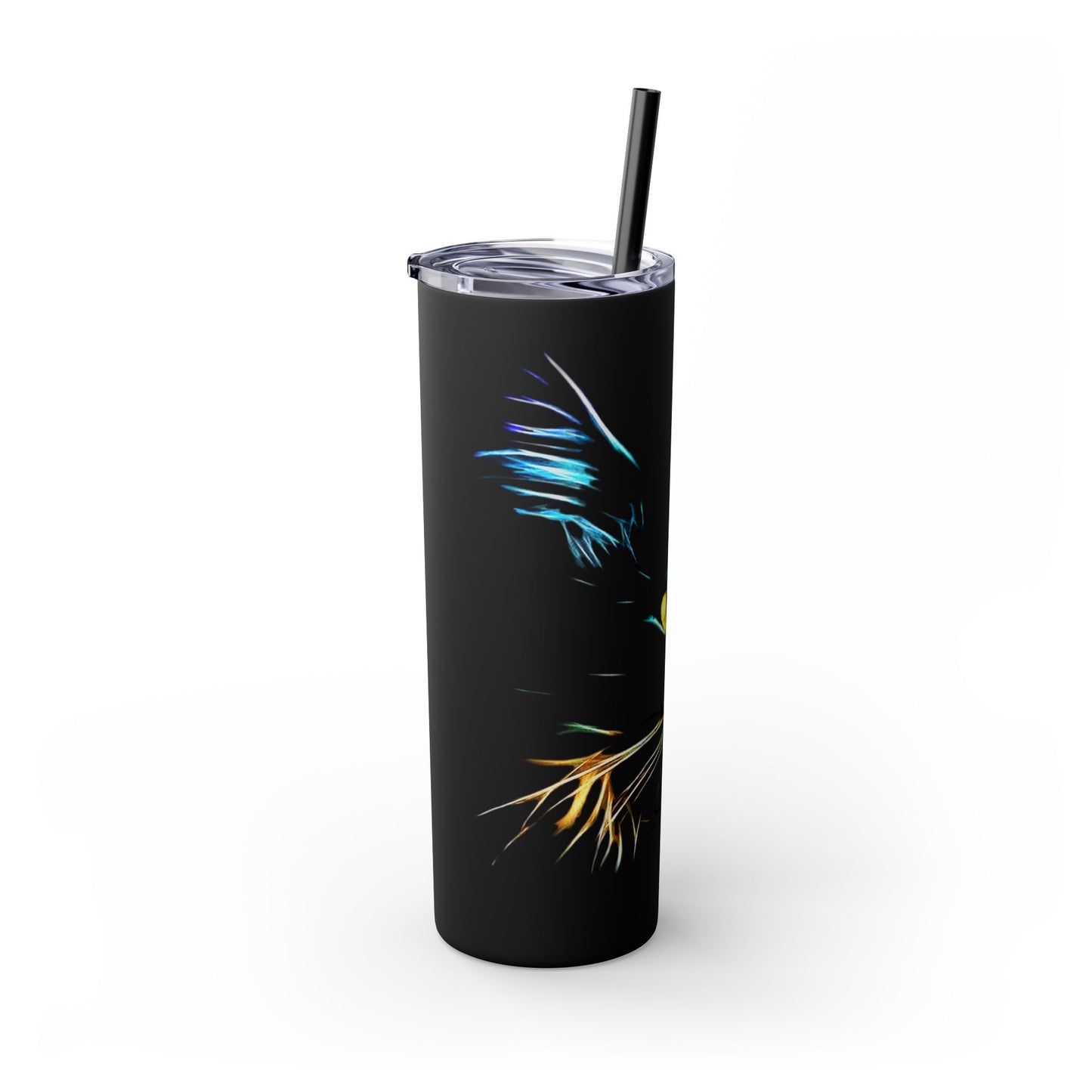 Skinny Tumbler with Straw, 20oz