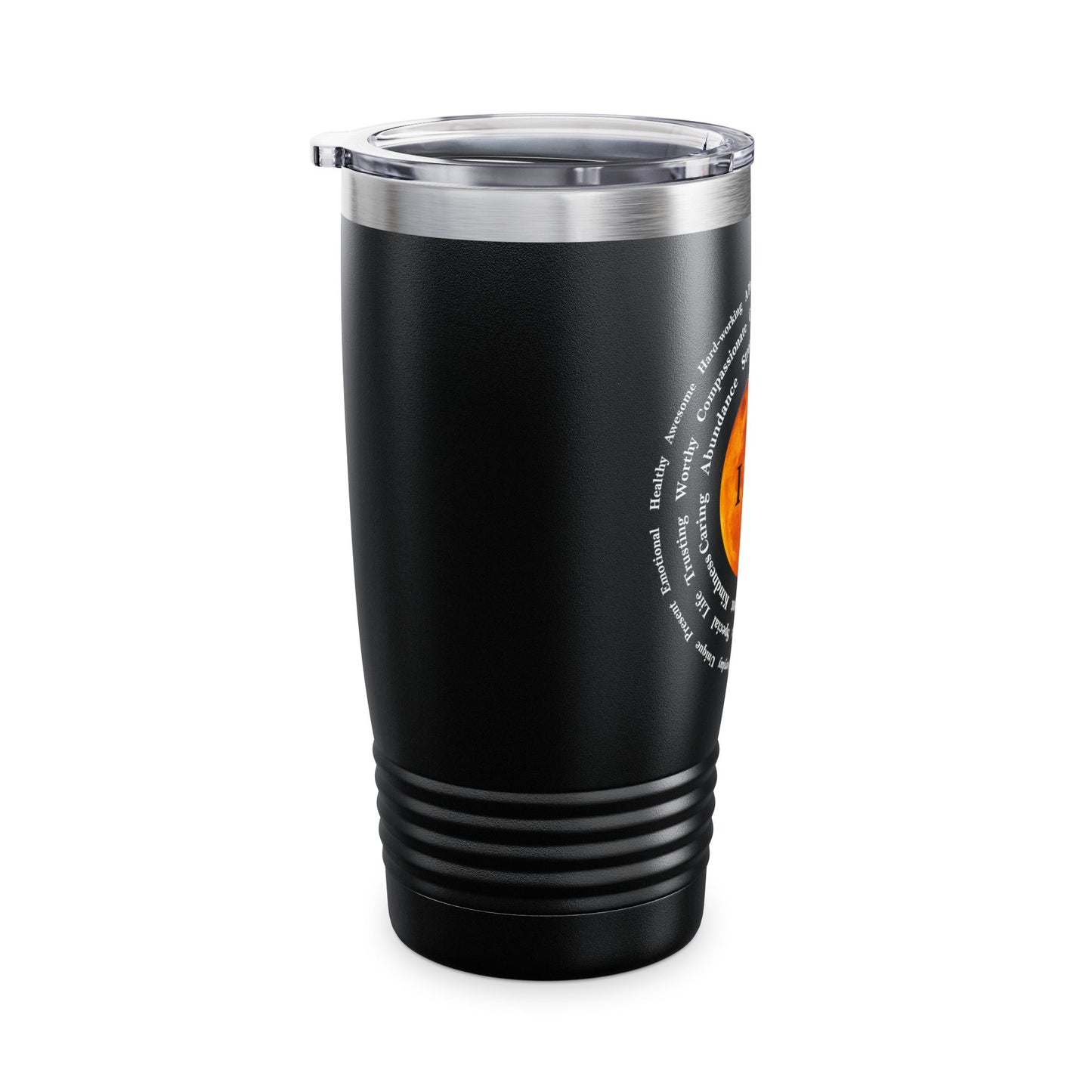 Inspirational 20oz Ringneck Tumbler – I Am Motivational Drinkware