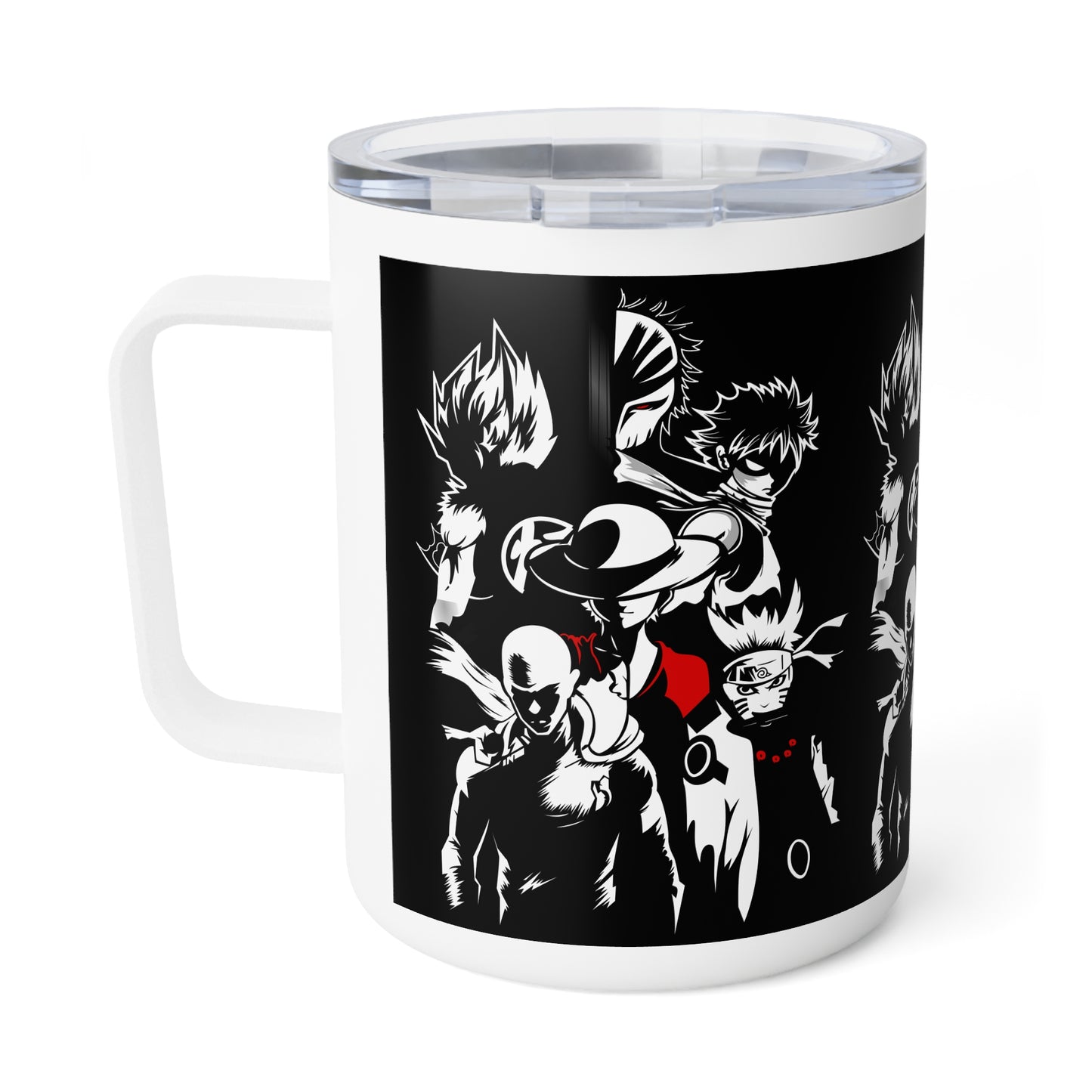 Anime-Inspired Insulated Coffee Mug - 10oz Character Design