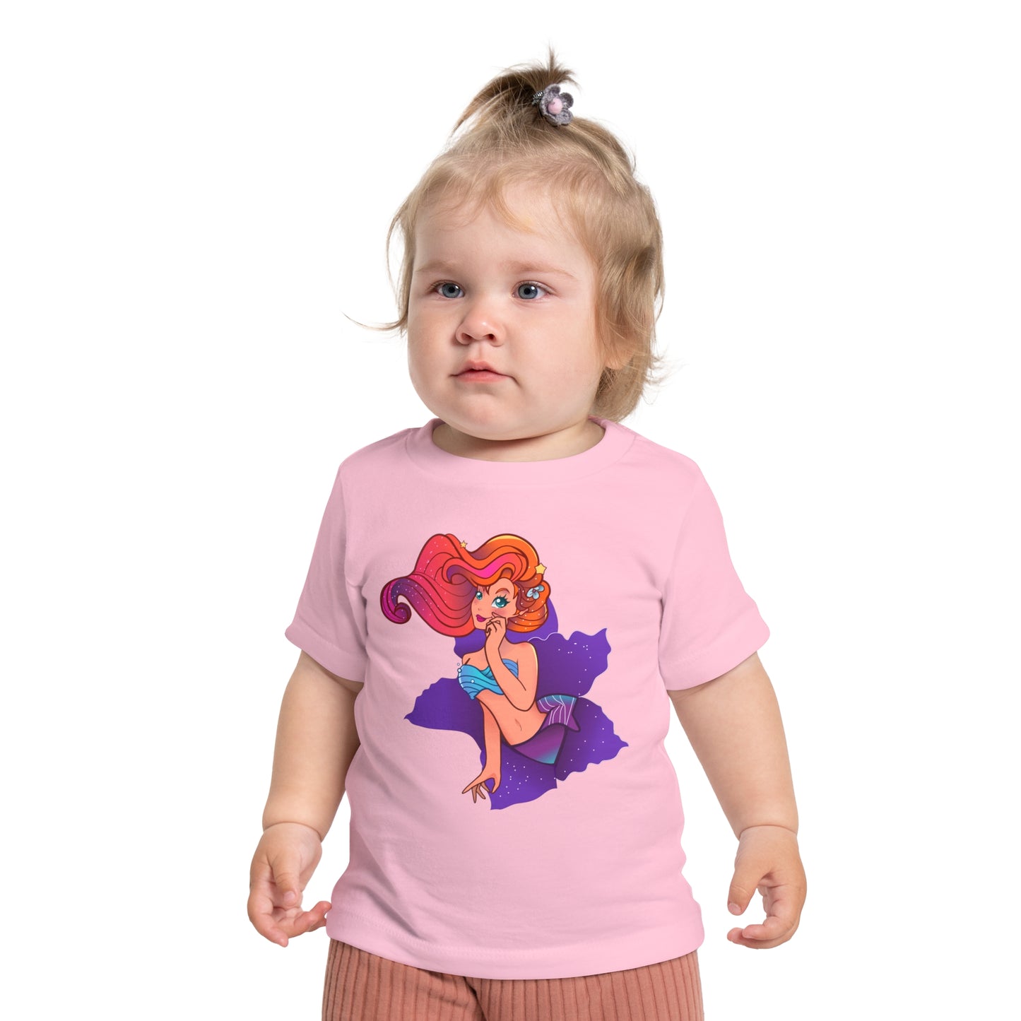 Whimsical Mermaid Baby T-Shirt for Playful Little Ones
