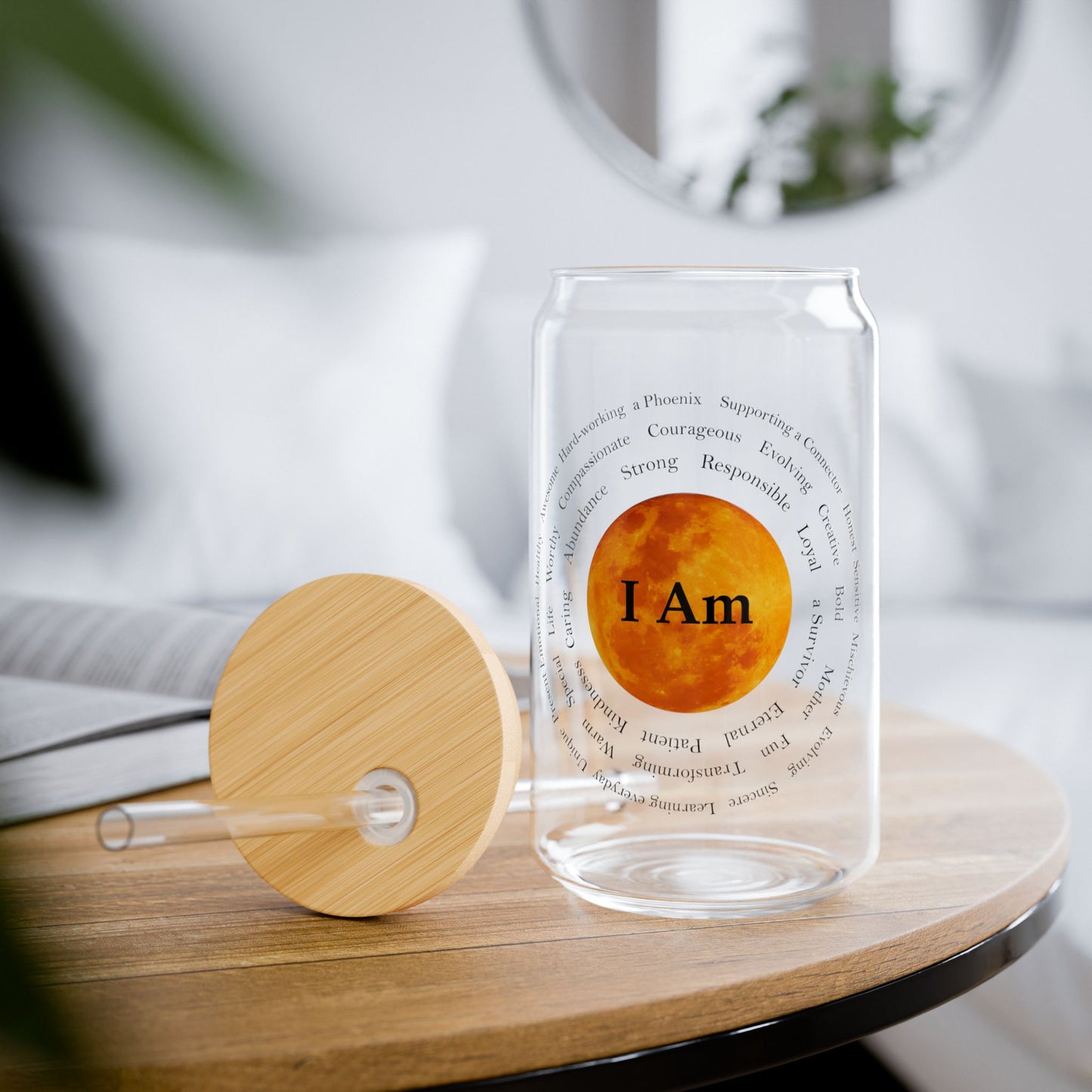 I'M Sipper Glass - 16oz Eco-Friendly Drinkware