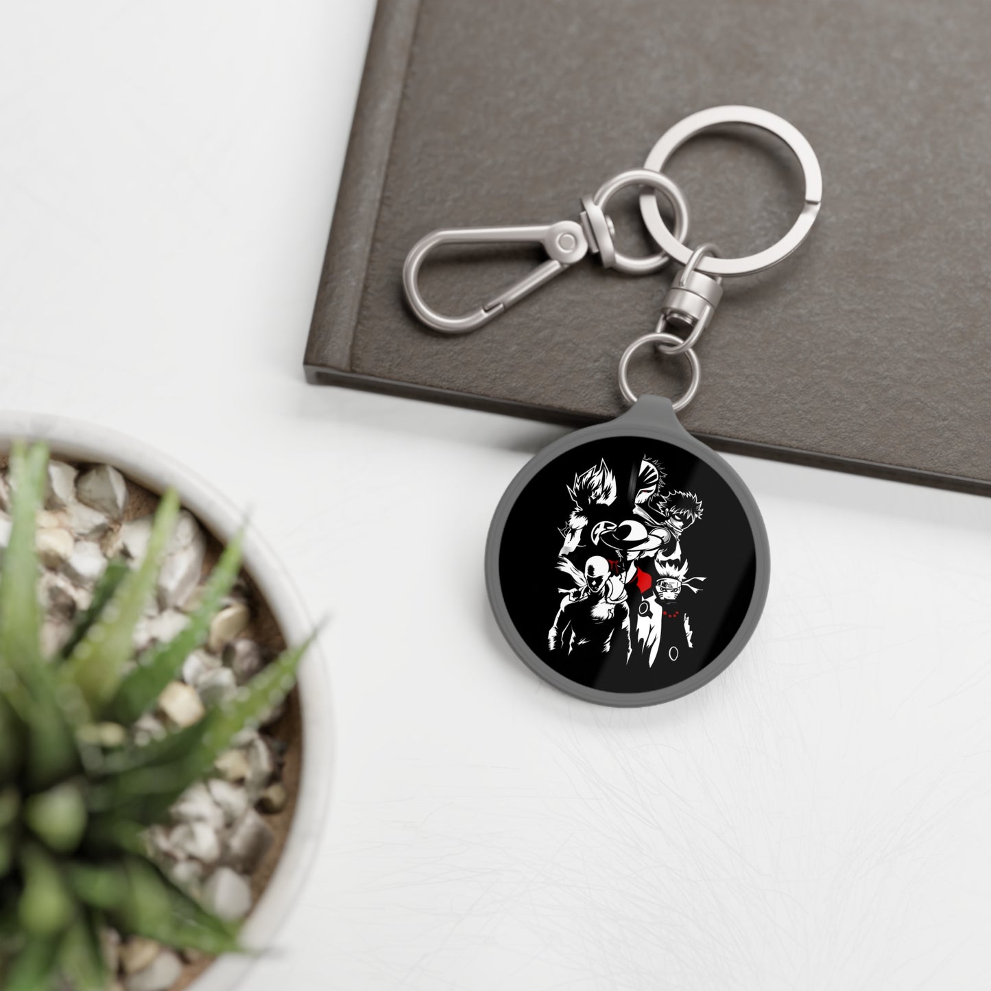 Anime Characters Keyring Tag - Perfect Gift for Fans & Collectors