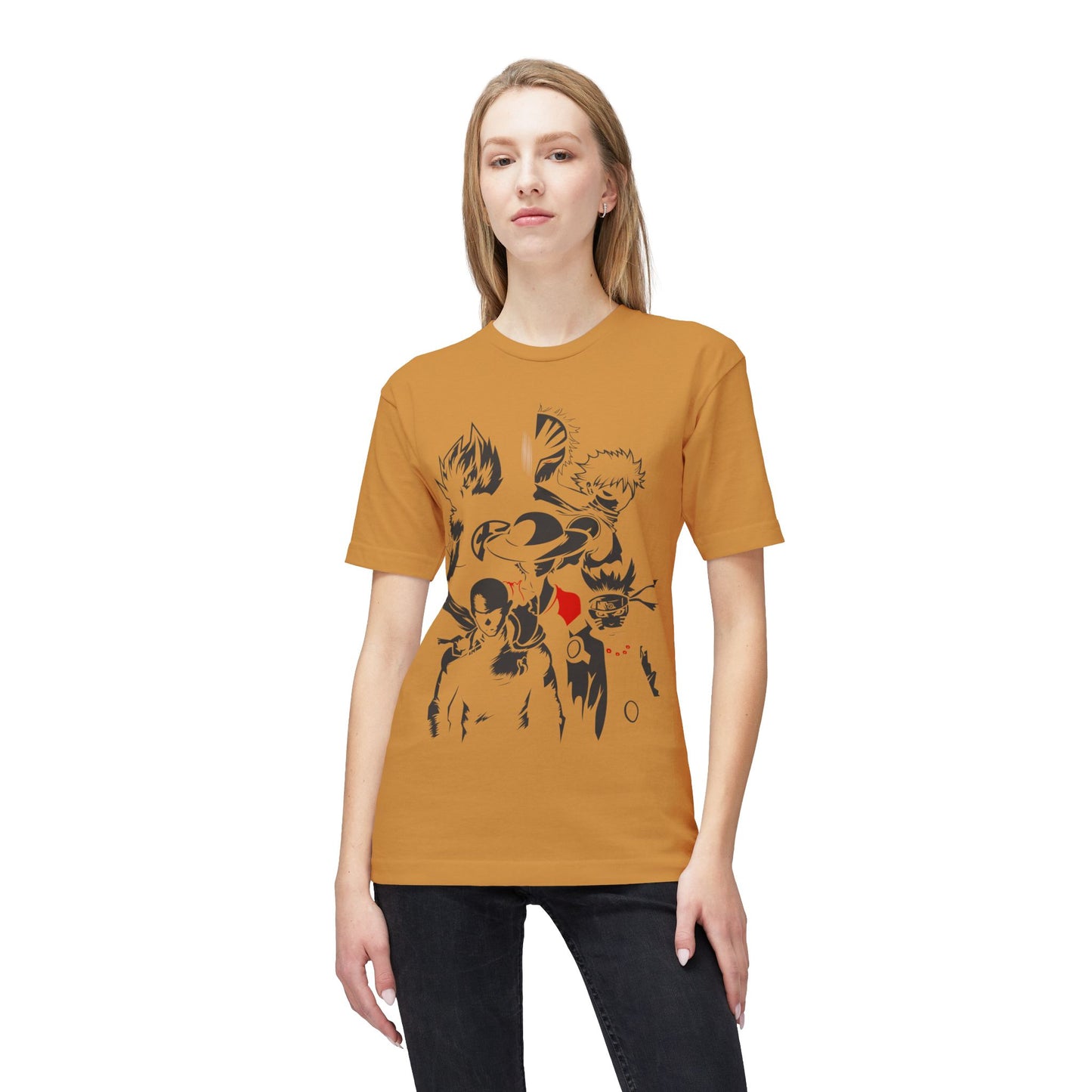 Anime-Inspired Unisex Midweight T-Shirt - Made in USA