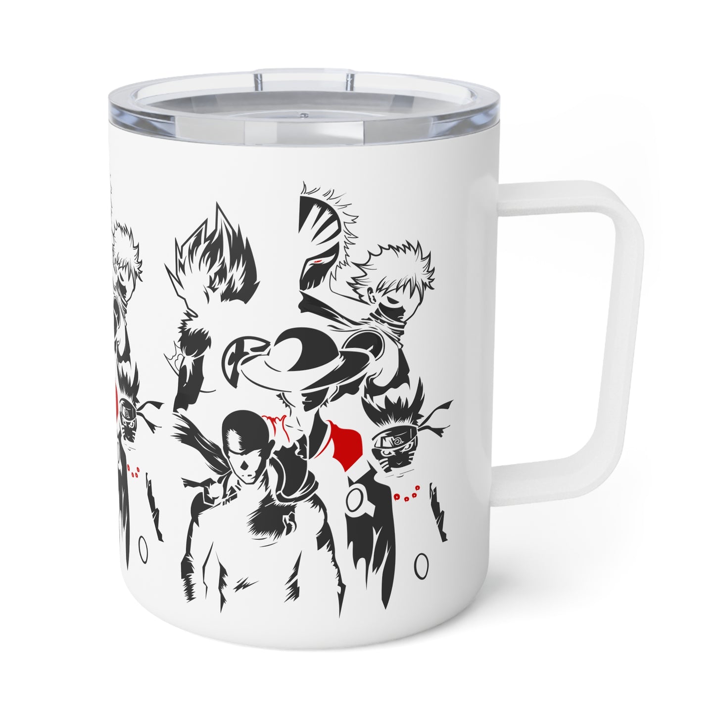 Anime-Inspired Insulated Coffee Mug - 10oz Character Design