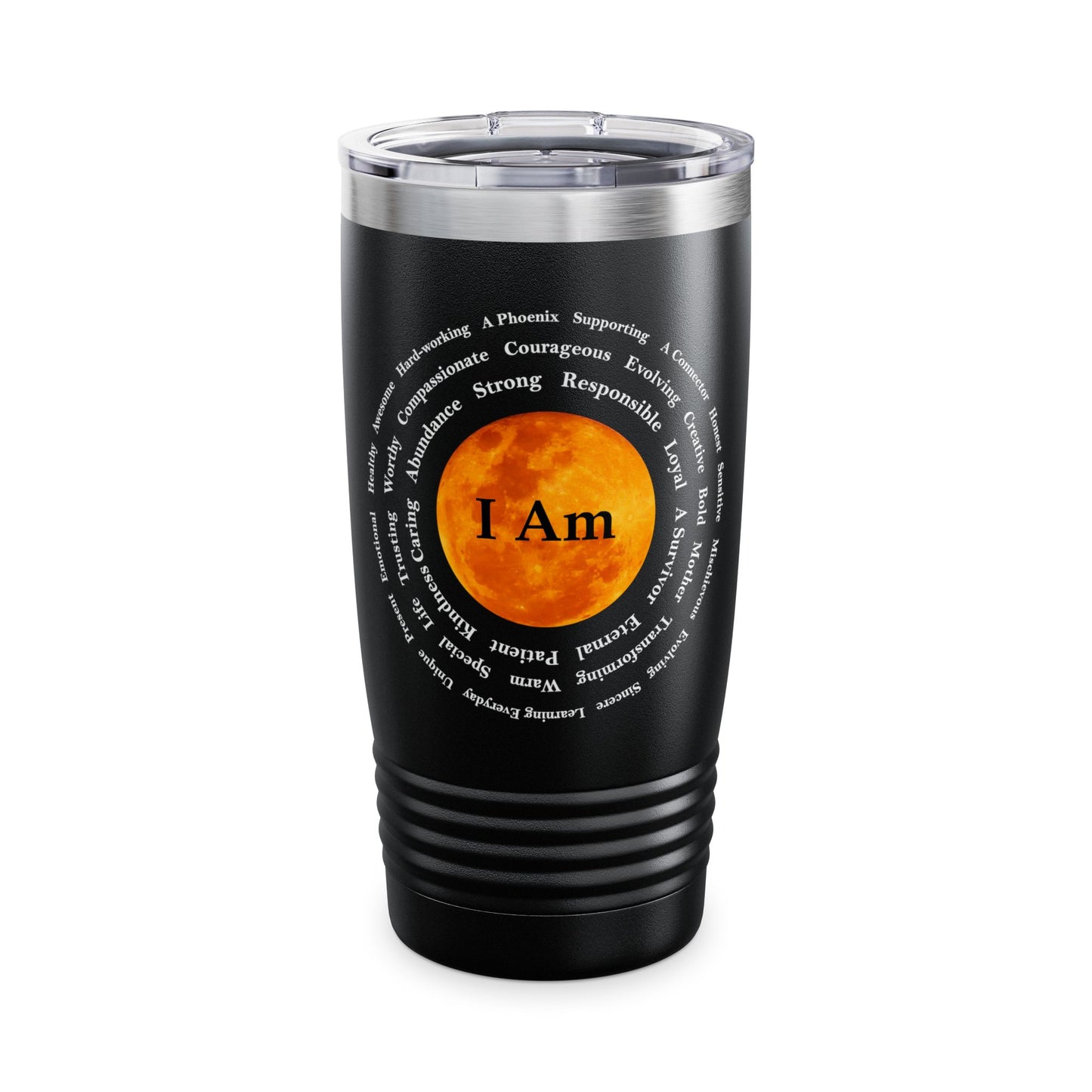 Inspirational 20oz Ringneck Tumbler – I Am Motivational Drinkware