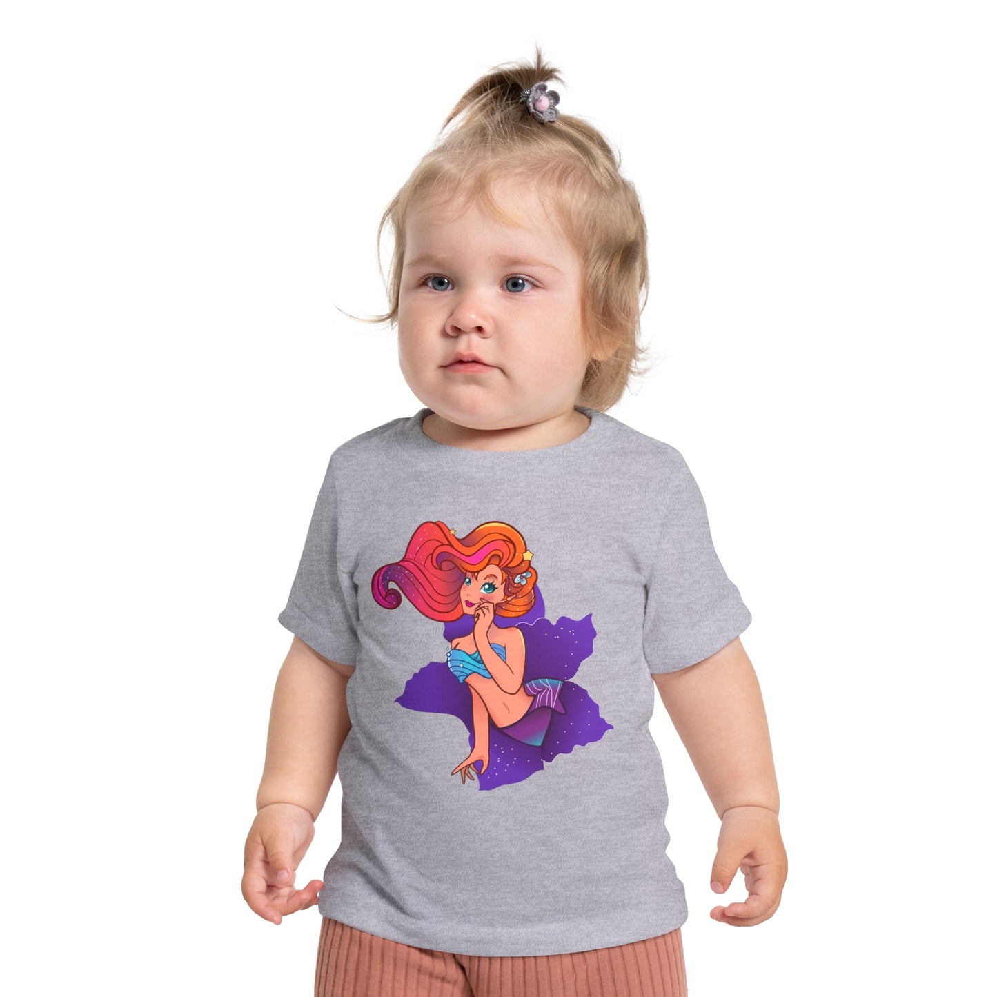 Whimsical Mermaid Baby T-Shirt for Playful Little Ones
