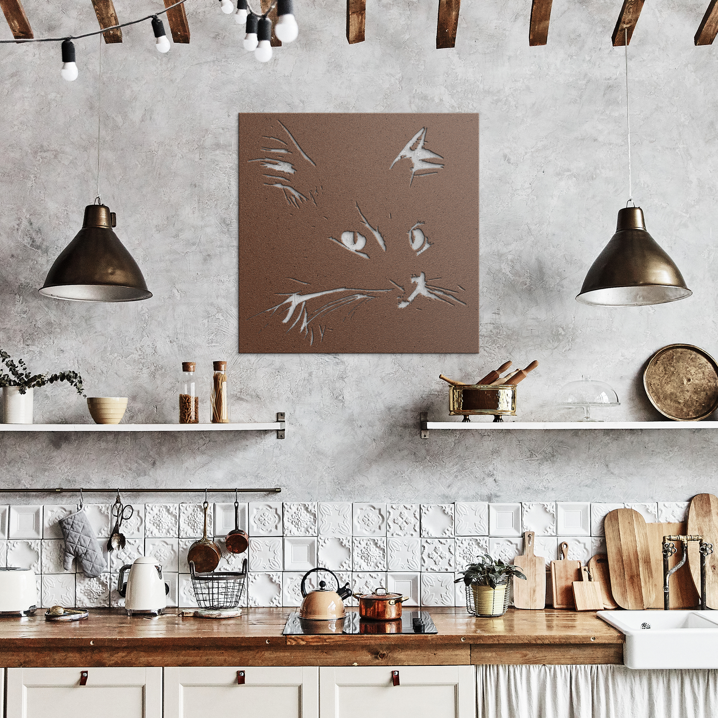 Cat_Metal_Frame_Copper_Rustic_Kitchen_Mockup.png