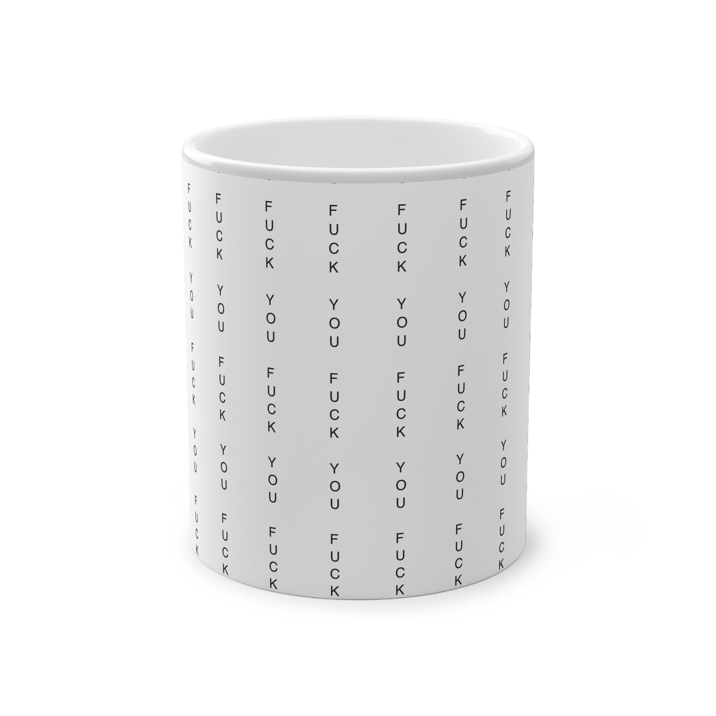 Sassy Magic Mug - 11oz "F*** You" Design - Perfect Gift for Friends & Humor Lovers