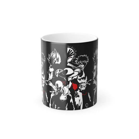 Transformative Anime Color Morphing Mug, 11oz - Perfect Gift for Fans, Unique Collectible, Home Decor, Coffee Lover Essential