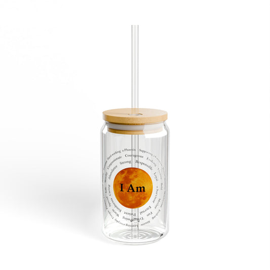 I'M  Sipper Glass - 16oz Eco-Friendly Drinkware