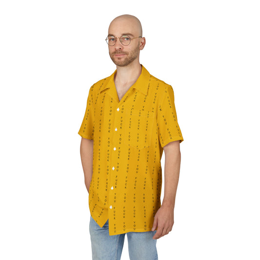 Men Hawaiian Shirt, Summer Party Attire, Casual Beachwear, Vacation Essential, Tropical Print Top