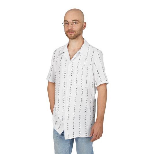 Men Hawaiian Shirt, Summer Party Attire, Casual Beachwear, Vacation Essential, Tropical Print Top